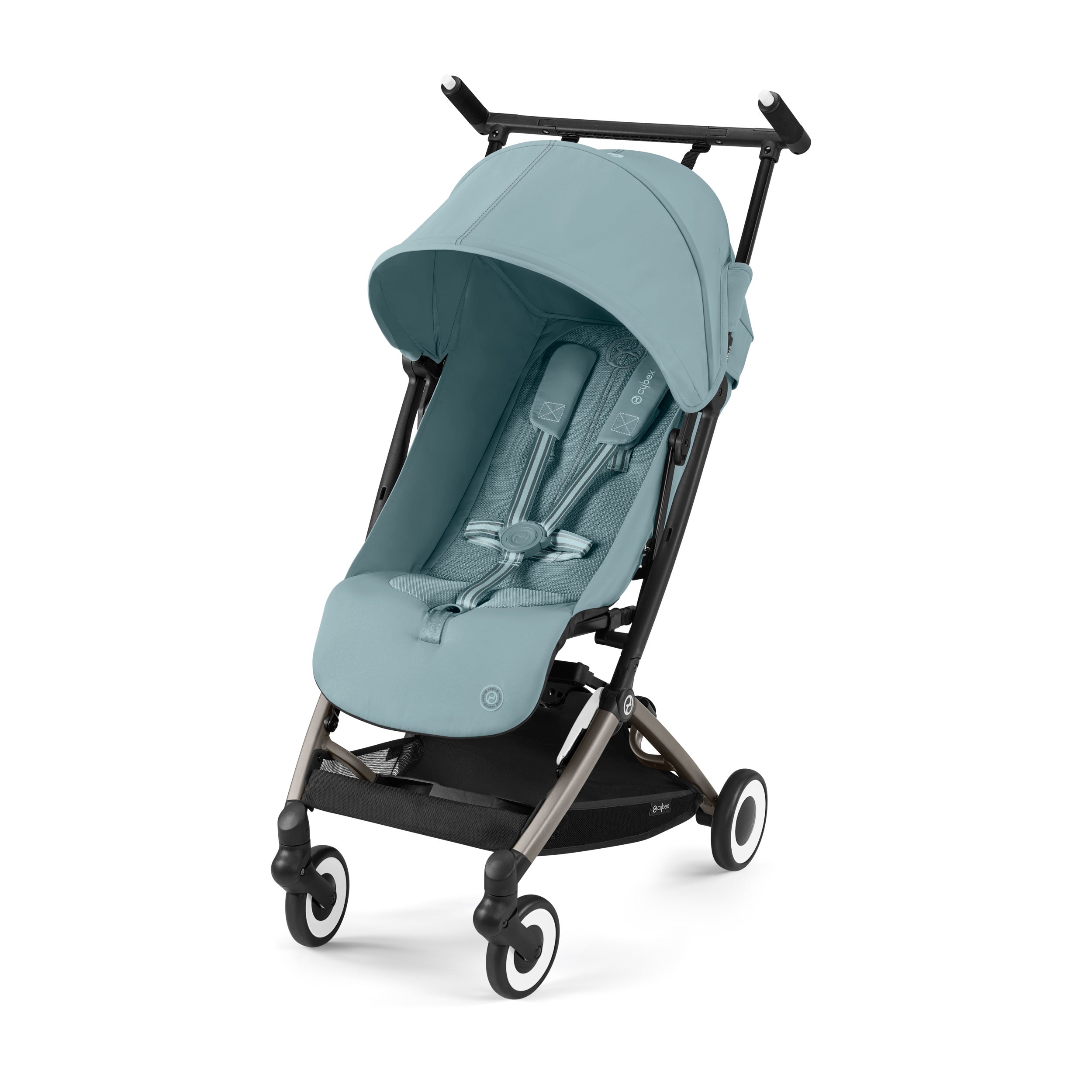 Cybex Libelle バギー ターコイズ Cybex Libelle 2 Compact Stroller - Stormy Blue – Albee Baby