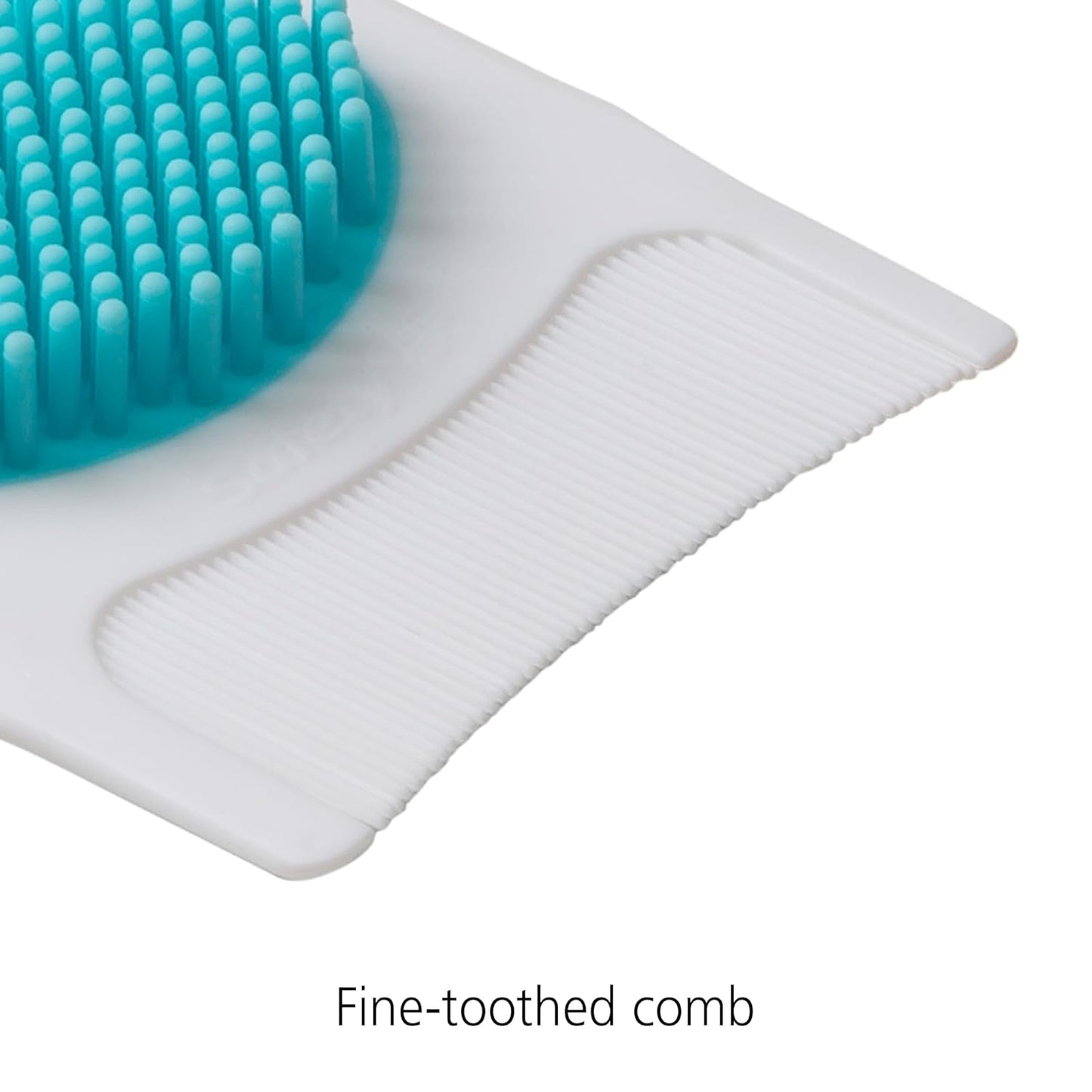 Safety 1st Cradle Cap Brush and Comb - White & Blue