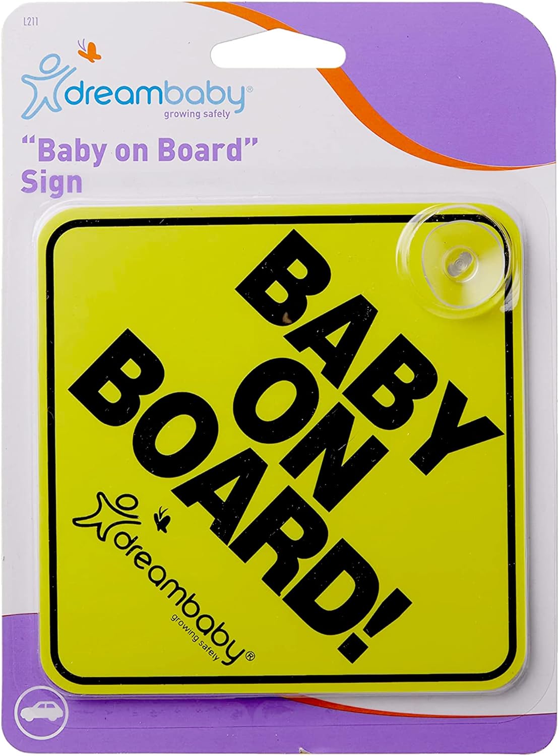 Dreambaby Baby On Board Sign