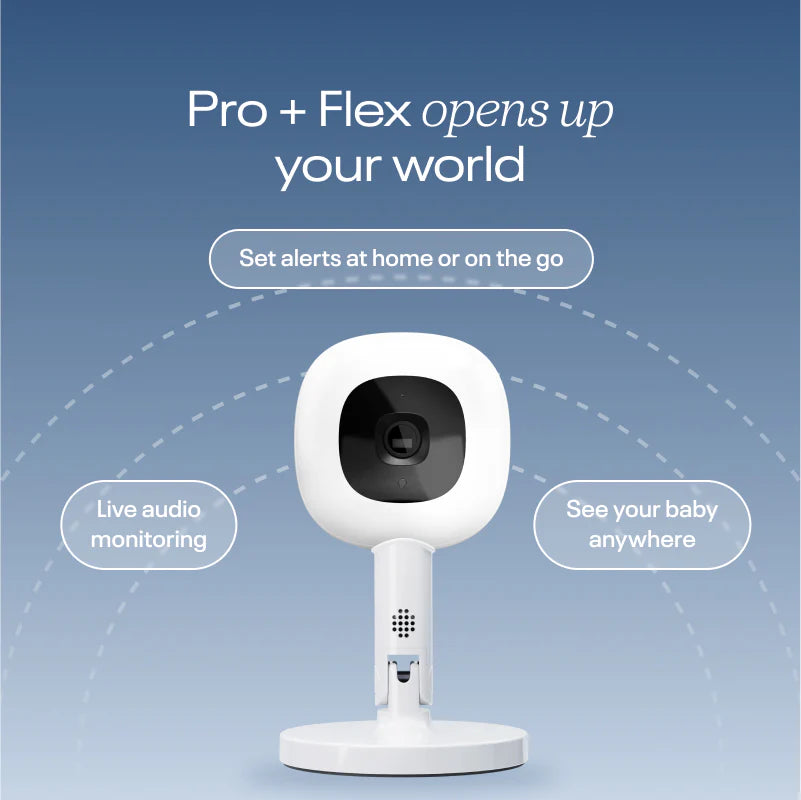 Nanit Pro Smart Baby Monitor with Flex Stand