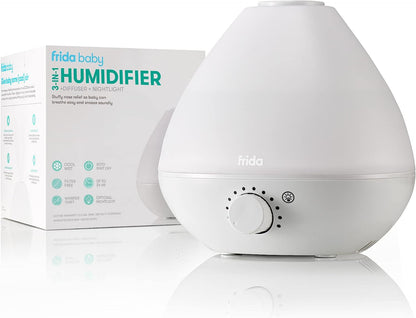 Humidificador Fridababy 3 en 1 con difusor y luz nocturna - Blanco