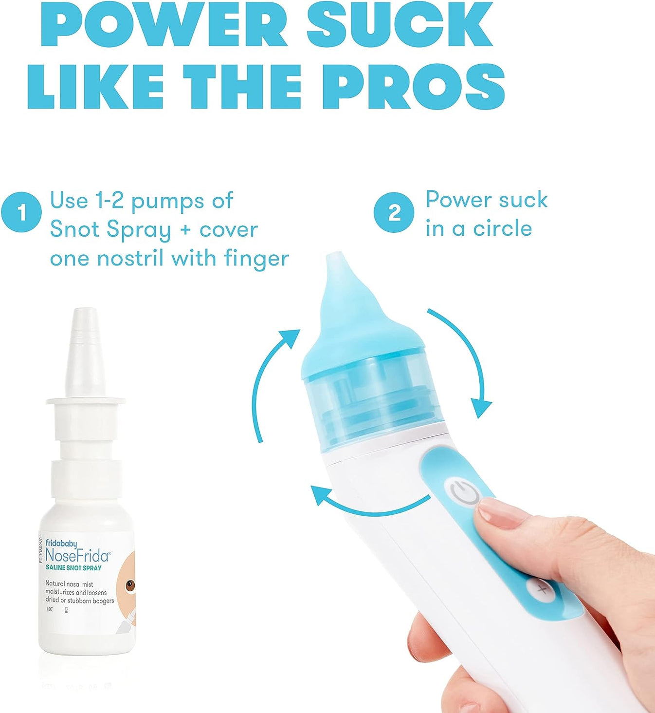 Fridababy Electric NoseFrida Nasal Aspirator idealbaby