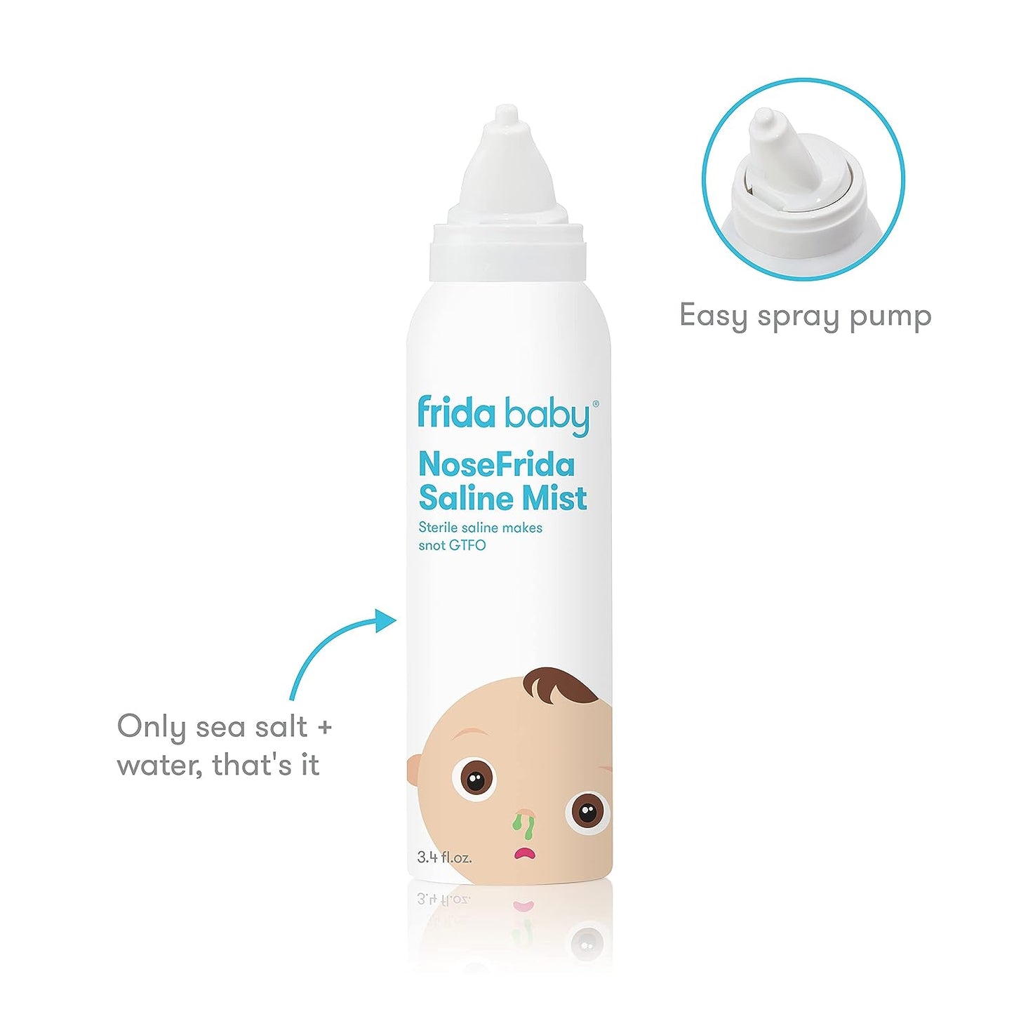 Fridababy NoseFrida Saline Mist Nasal Spray