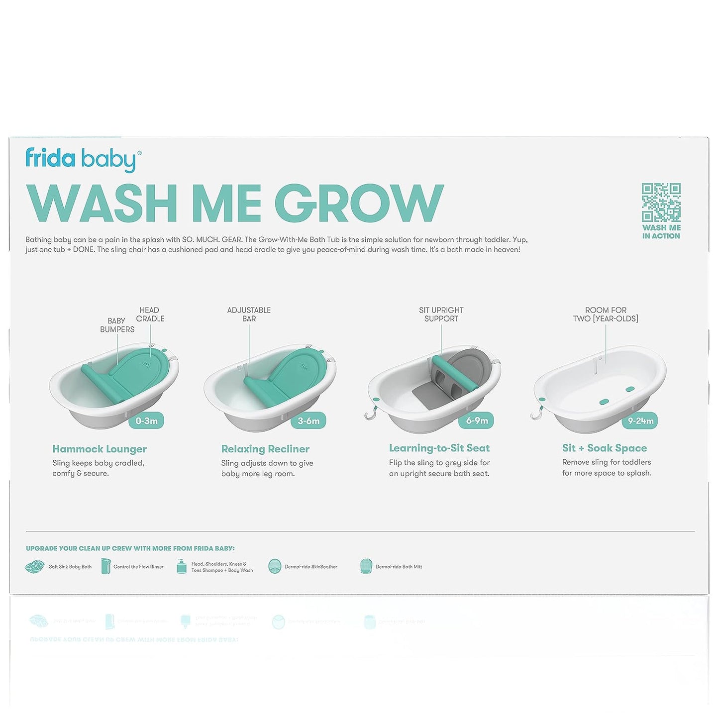 Fridababy 4-in-1 Grow-With-Me Bath Tub