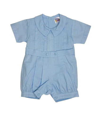 Karela Linen Bubble Romper