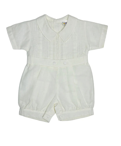 Karela Linen Bubble Romper