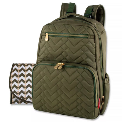 Fisher-Price Morgan Quilted Diaper Backpack