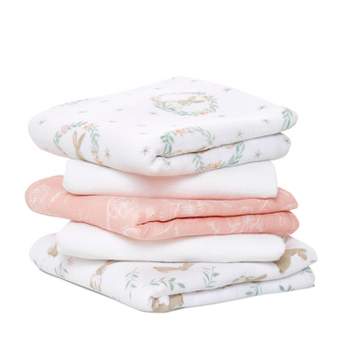 Essentials Cotton Muslin Squares 5-Pack