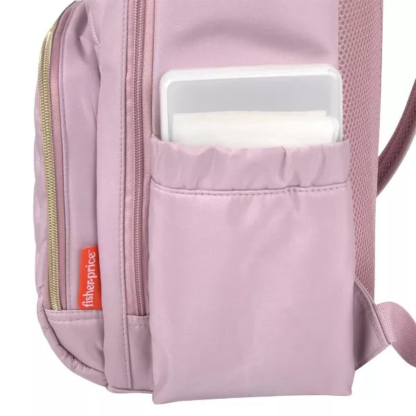 Fisher-Price Morgan Quilted Diaper Backpack