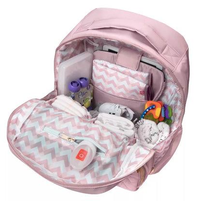 Mochila para pañales acolchada Morgan de Fisher-Price