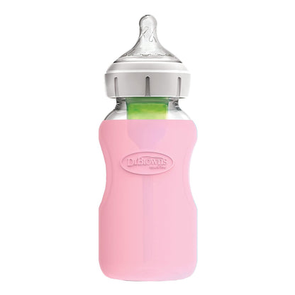 Dr. Brown’s Natural Flow® Options+™ Glass Baby Bottle Sleeves 9 oz