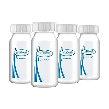 Dr. Brown's Botellas de recolección de leche materna, paquete de 4 