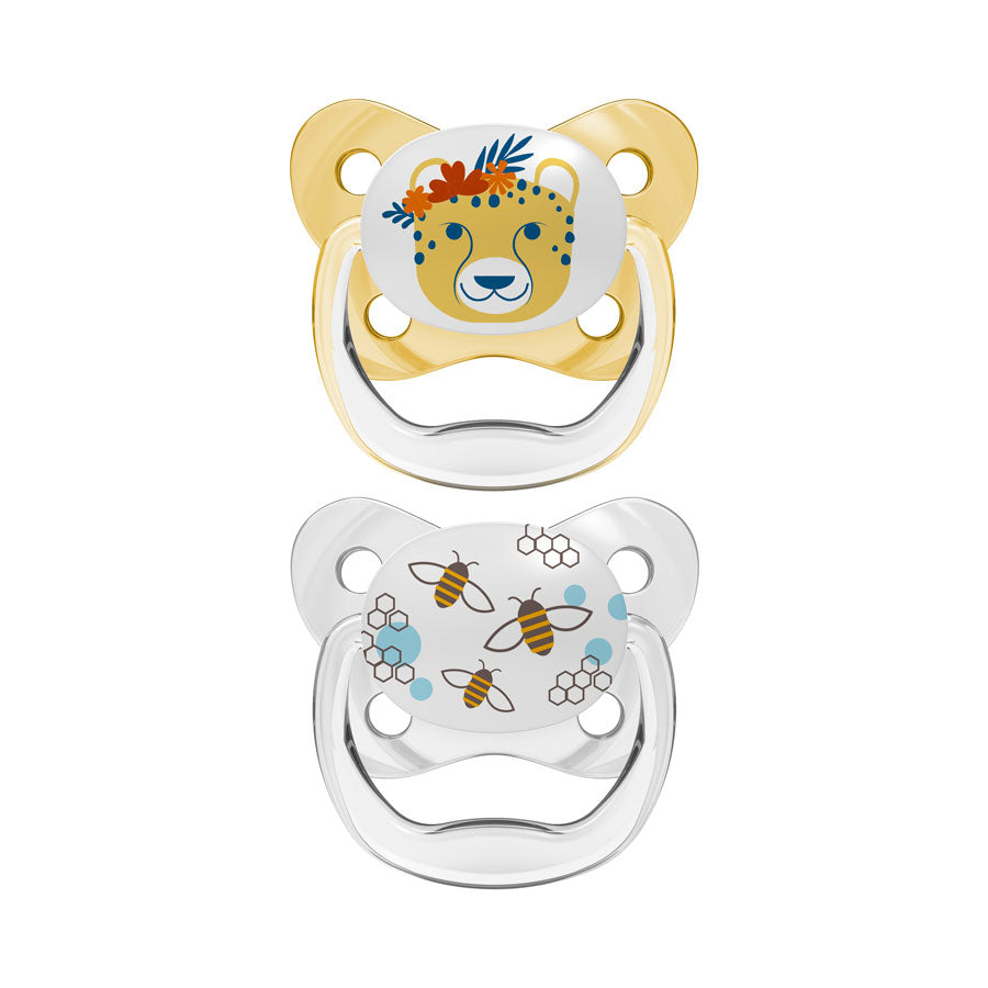 Dr. Brown’s® Prevent™ Contoured Pacifiers 618M, 2Pack idealbaby
