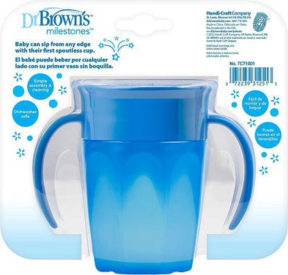 Dr. Brown’s® Milestones™ Cheers360™ Cup with Handles, 7 oz/200 mL