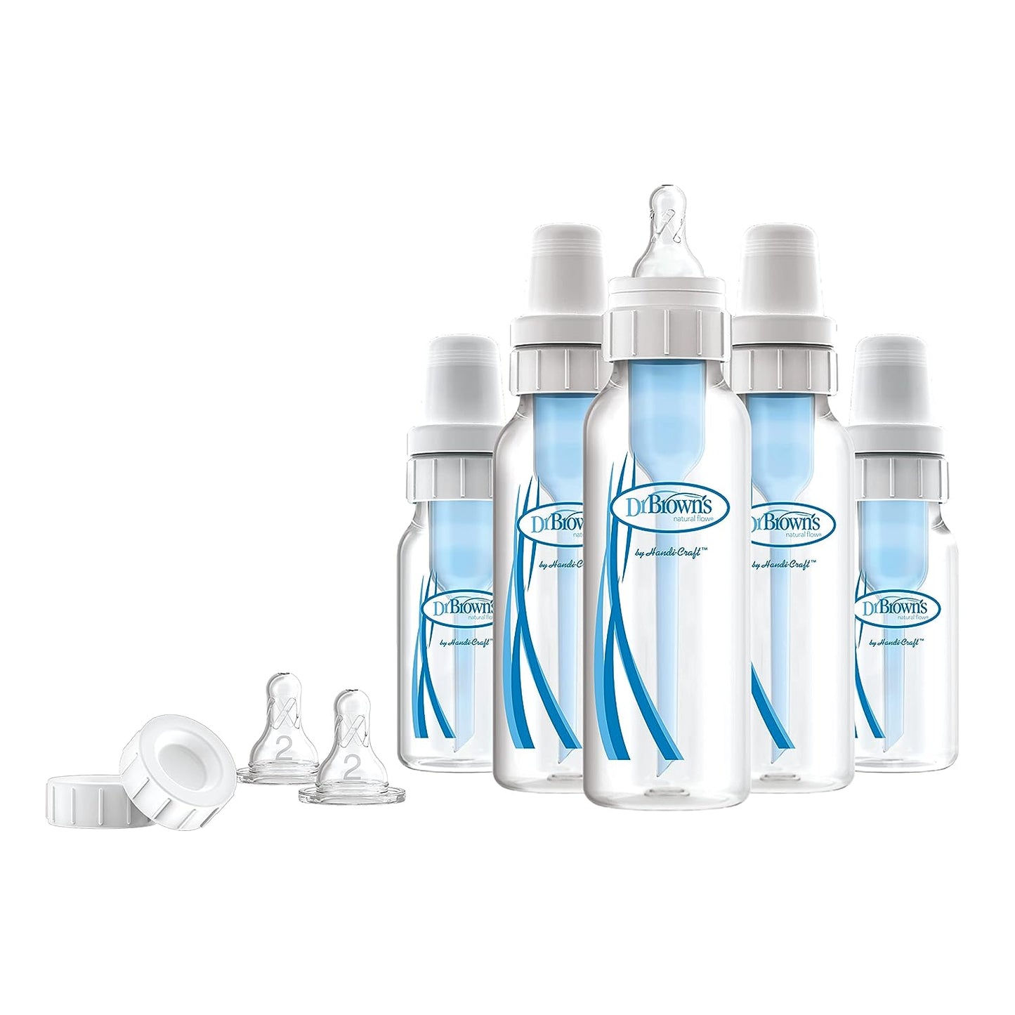 Dr. Brown Natural Floe Anti-Colic Newborn Baby Bottle Gift Set