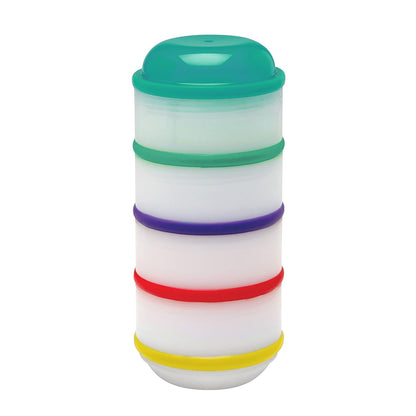 Vasos apilables para refrigerios y salsas Snack-A-Pillar del Dr. Brown's