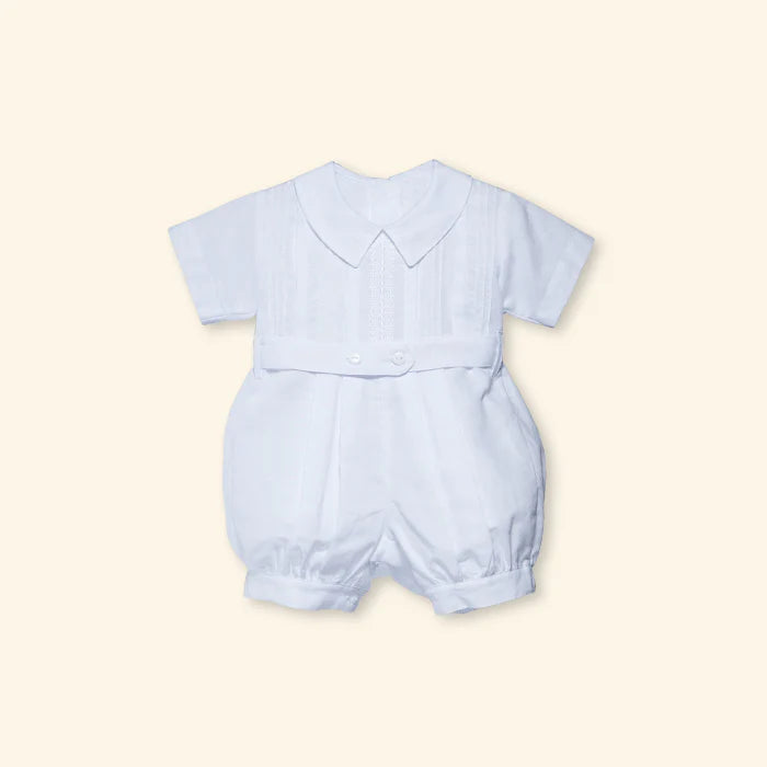 Karela Linen Bubble Romper