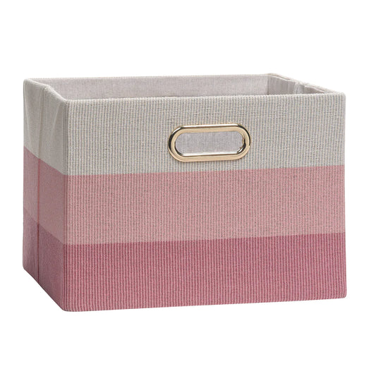 Recipiente de armazenamento Ombre rosa Lambs &amp; Ivy