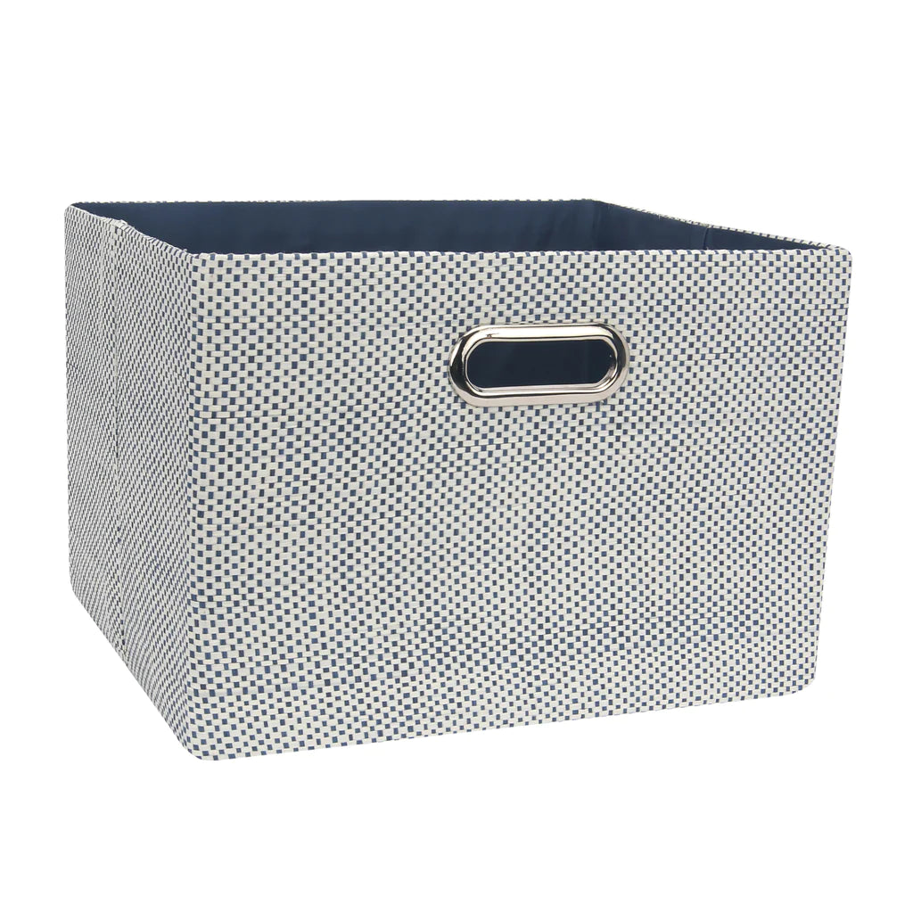 Contenedor de almacenamiento plegable Lambs &amp; Ivy - Azul