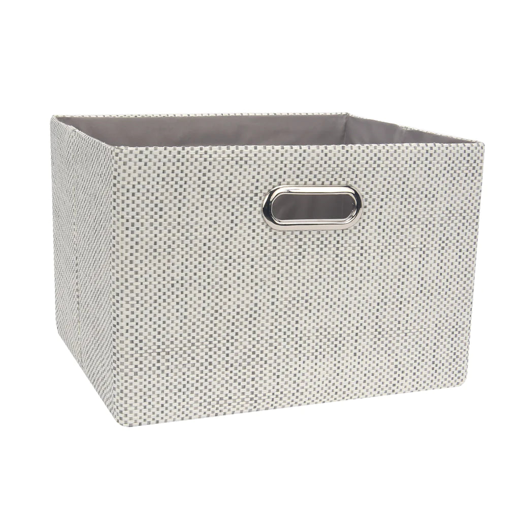 Contenedor de almacenamiento plegable Lambs &amp; Ivy - Gris