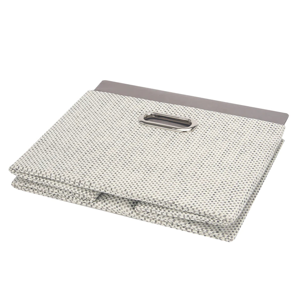 Contenedor de almacenamiento plegable Lambs &amp; Ivy - Gris