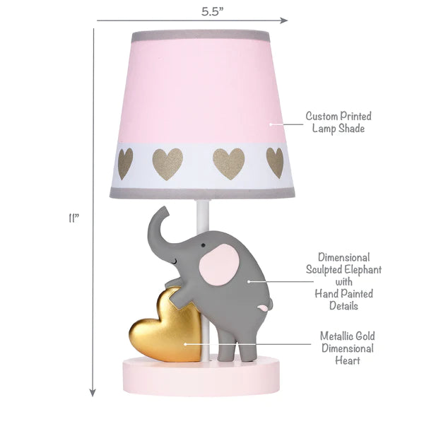 Bedtime Originals Eloise Lamp with Shade & Bulb