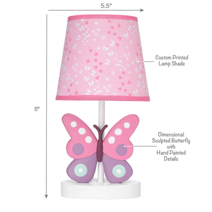 Bedtime Originals Magic Garden Lamp with Shade & Bulb