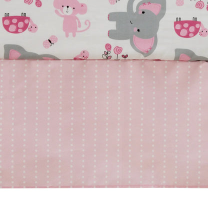 Bedtime Originals Twinkle Toes Juego de ropa de cama para cuna de 3 piezas