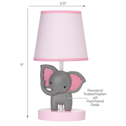 Bedtime Originals Twinkle Toes Lamp with Shade & Bulb