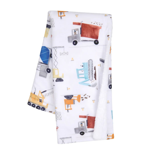 Bedtime Originals Construction Zone Baby Blanket