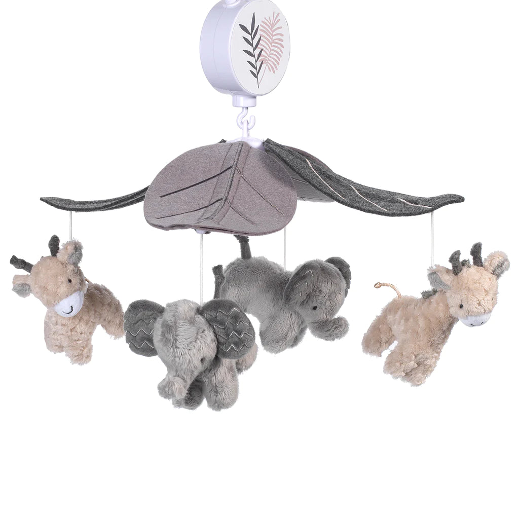 Lambs & Ivy Baby Jungle Crib Musical Mobile