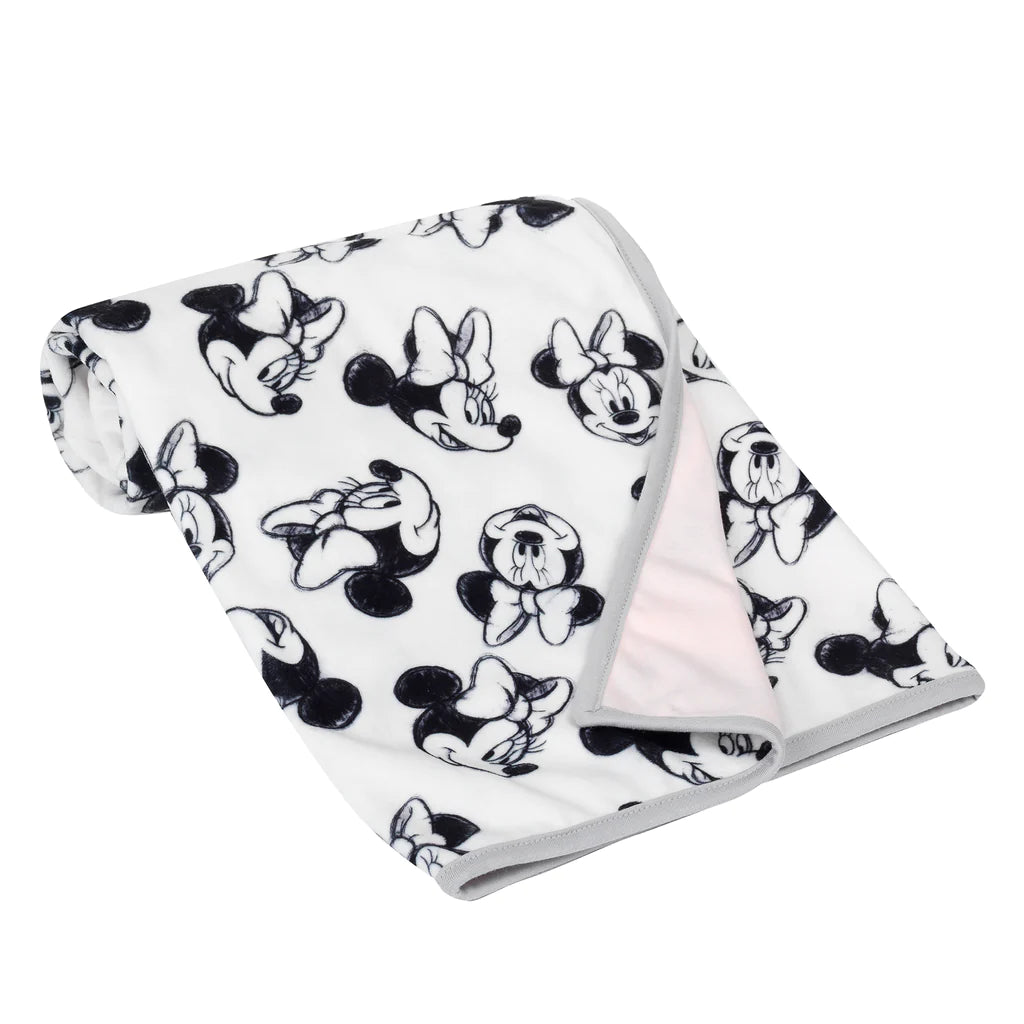 Lambs & Ivy Minnie Mouse Baby Blanket