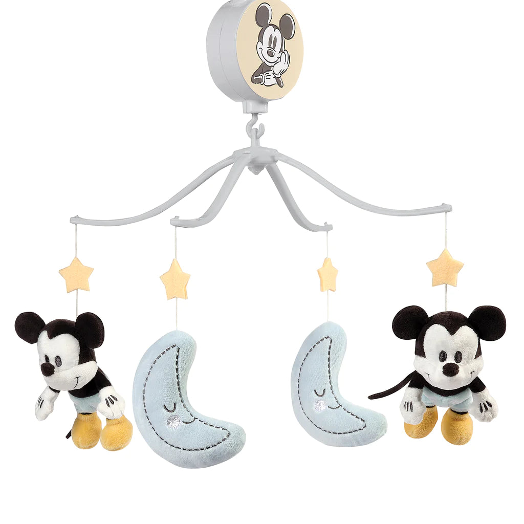 Móvel Musical Lambs &amp; Ivy Moonlight Mickey Crib