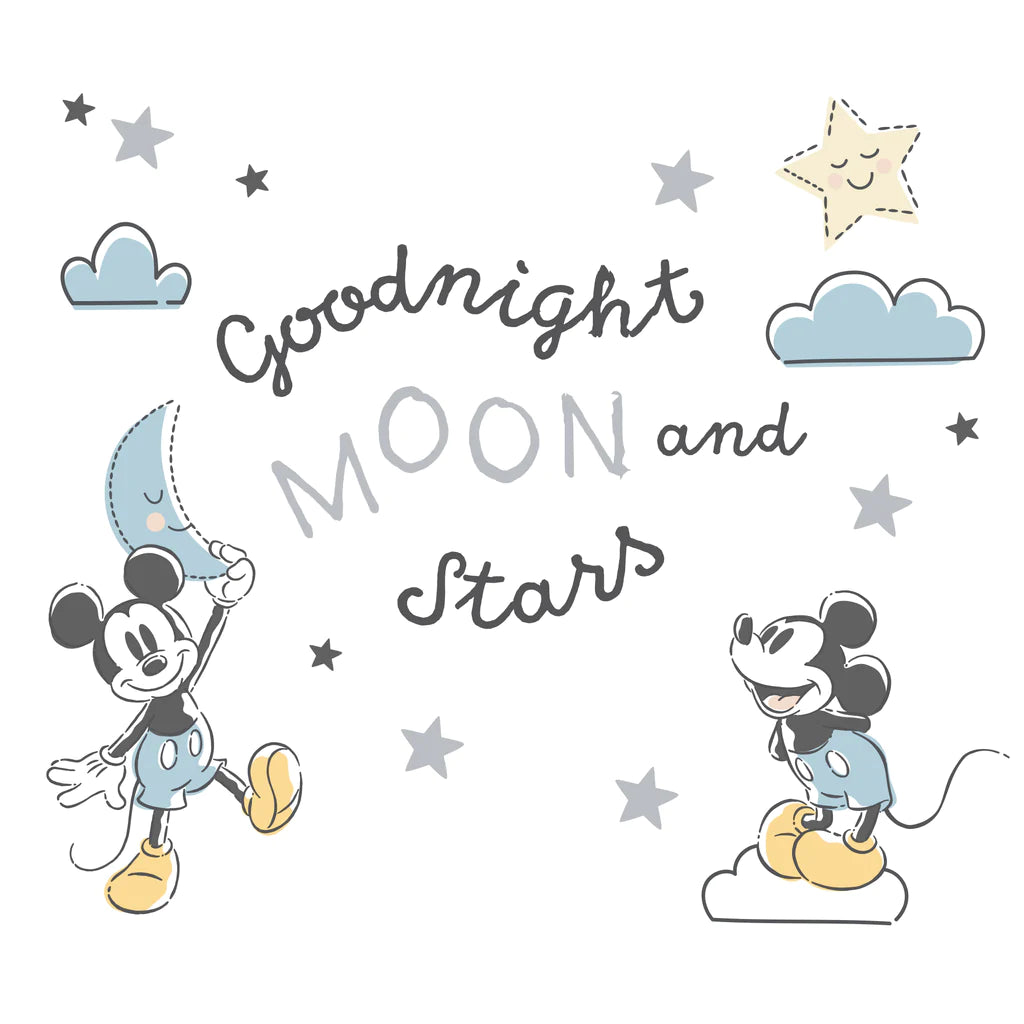 Lambs & Ivy Moonlight Mickey Wall Decals