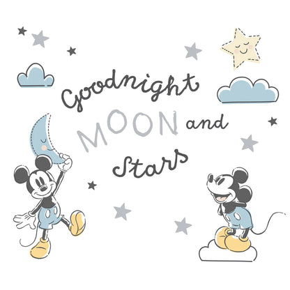 Lambs & Ivy Moonlight Mickey Wall Decals