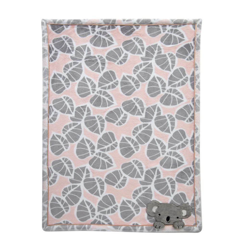 Lambs & Ivy Calypso Fleece Baby Blanket