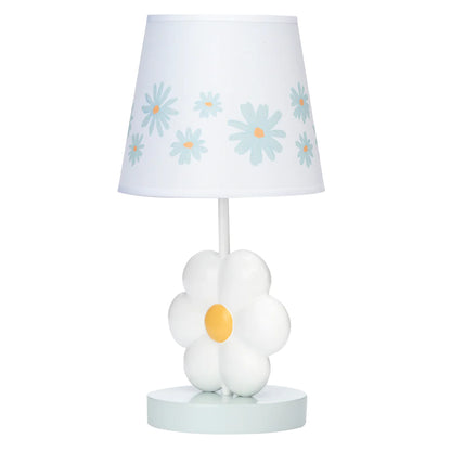 Lambs & Ivy Sweet Daisy Lamp with Shade & Bulb