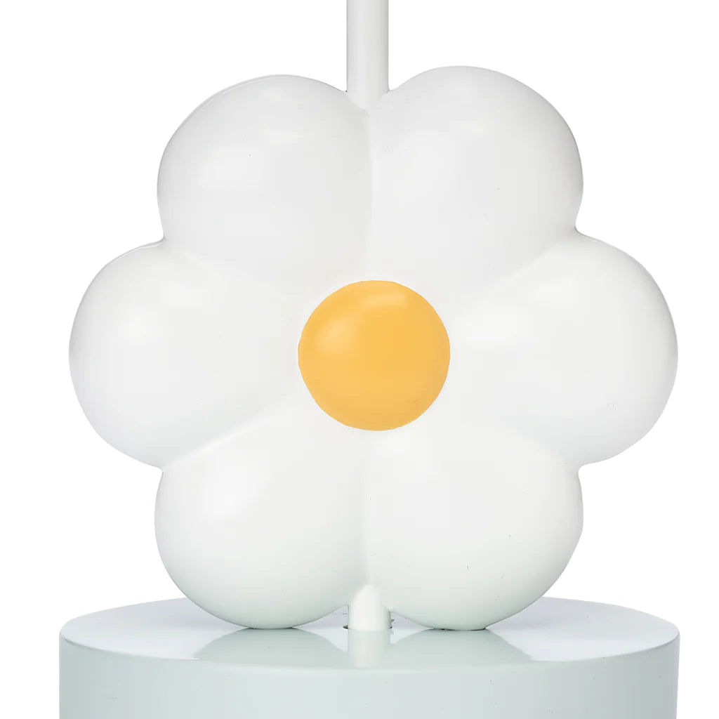 Lambs & Ivy Sweet Daisy Lamp with Shade & Bulb