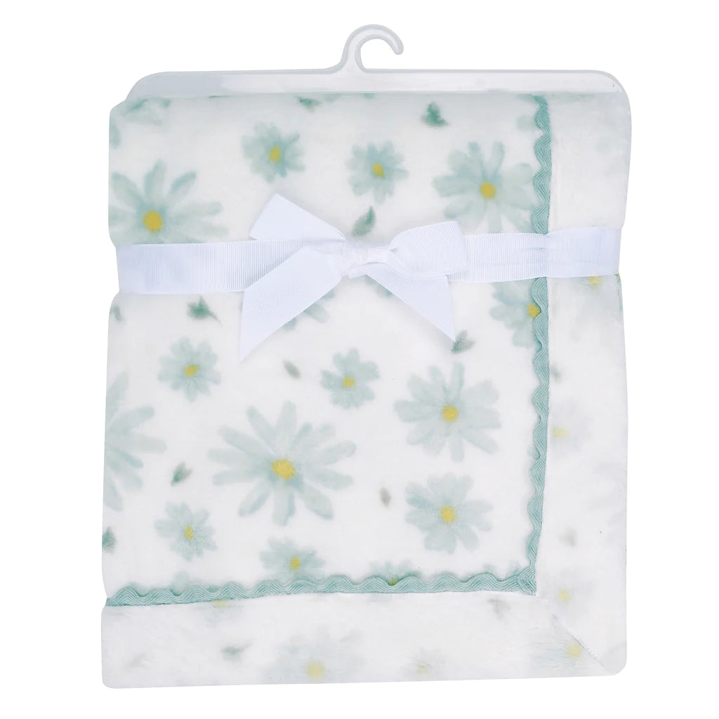 Lambs & Ivy Sweet Daisy Blanket