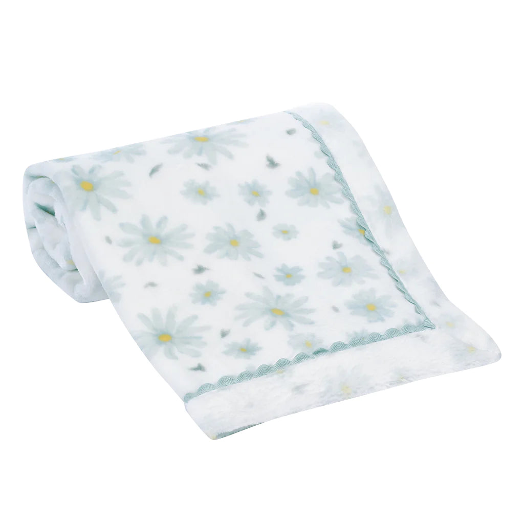 Lambs & Ivy Sweet Daisy Blanket