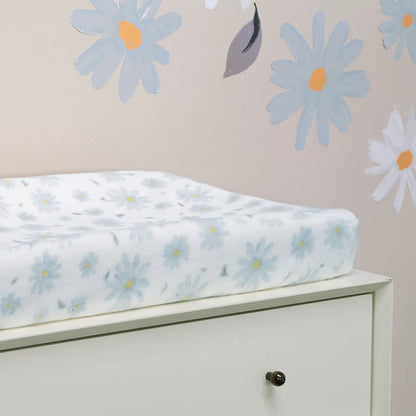 Lambs & Ivy Sweet Daisy Changing Pad Cover