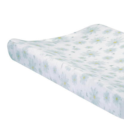 Lambs & Ivy Sweet Daisy Changing Pad Cover