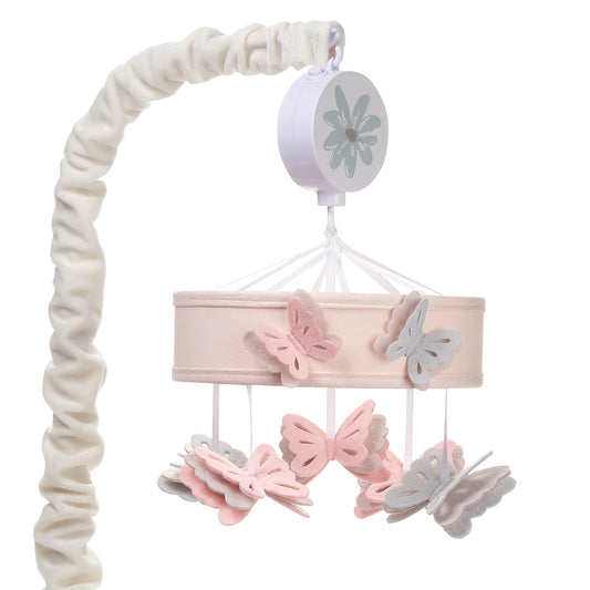 Lambs & Ivy Baby Blooms Crib Musical Mobile