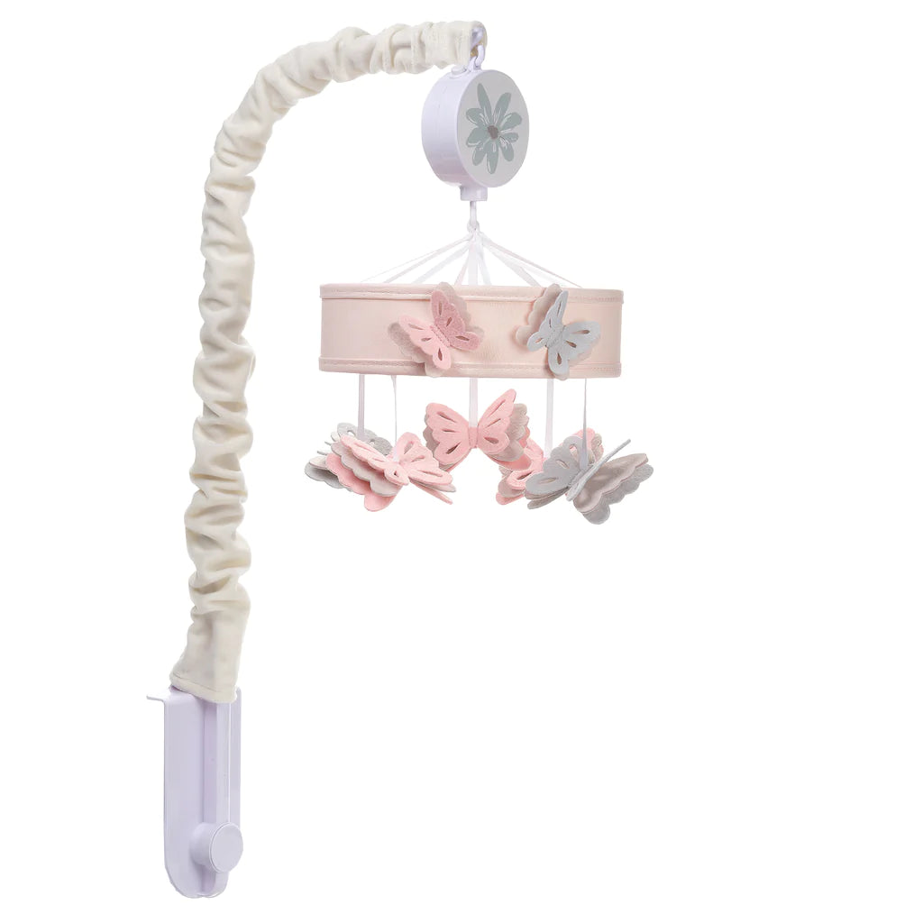 Lambs & Ivy Baby Blooms Crib Musical Mobile