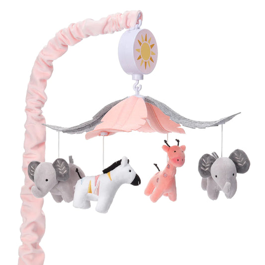 Móvel Musical Lambs &amp; Ivy Jazzy Jungle Crib