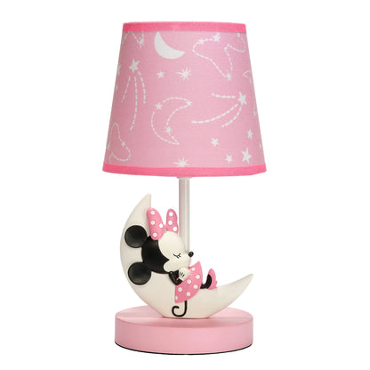 Lambs & Ivy Minnie Lamp with Shade & Bulb