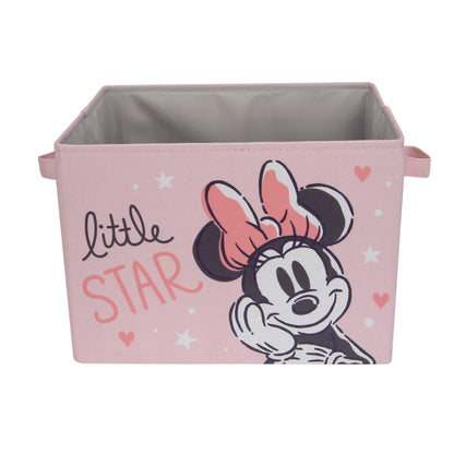 Cesta de almacenamiento plegable para bebé Minnie Mouse de Lambs &amp; Ivy Disney