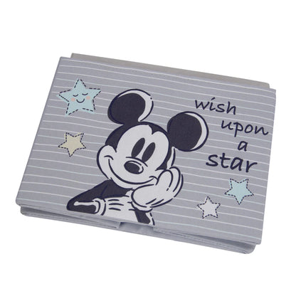 Cesta de almacenamiento plegable para bebé Mickey Mouse de Lambs &amp; Ivy Disney