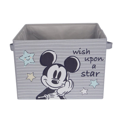 Cesta de almacenamiento plegable para bebé Mickey Mouse de Lambs &amp; Ivy Disney