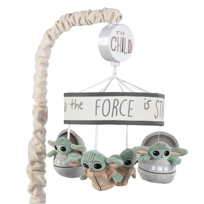 Lambs &amp; Ivy Star Wars The Child Crib Musical Móvel